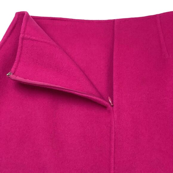 Talbots Hot Pink Wool Blend Straight Pencil Skirt Women's 4 Career Work Dress - Picture 5 of 12